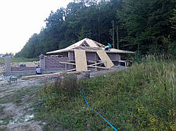 Пристрій дах по Чорновцях і зоні