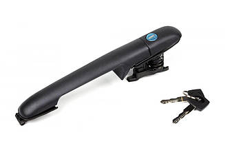 Ручка двері (бічний/зовні) MB Sprinter/VW LT 96-06 (з серцевиной і ключами)