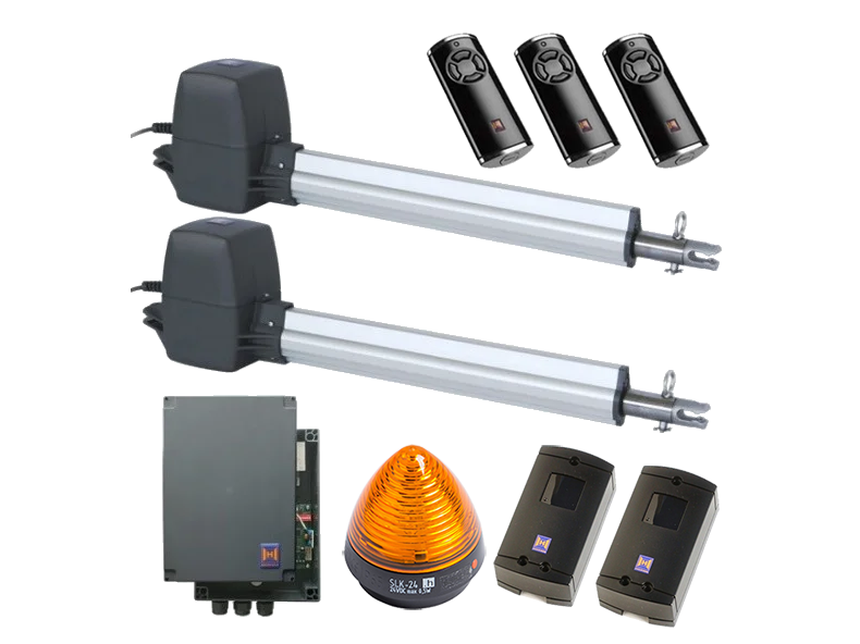 Hormann RotaMatic P — автоматика для двостулкових воріт (ступка до 2,5 м) Фотоелементи + лампа, 3 шт.