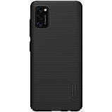 Nillkin Samsung Galaxy A41 Super Frosted Shield Black Чохол Накладка Бампер, фото 4