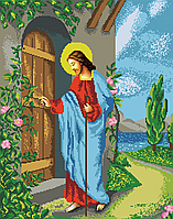 Ісус на порозі Схема вишивки бісером