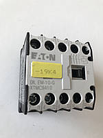 Контактор EATON DILEM-10-G 24V DC 9A 4kW допконтакт 1NO