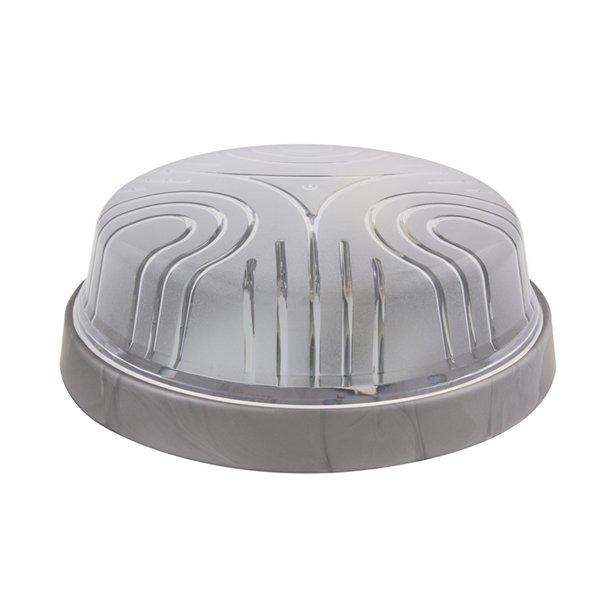 Світильник стельовий ERKA 1103 прозорий/срібло