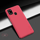 Nillkin Samsung Galaxy A21s Super Frosted Shield Red Чохол Накладка Бампер, фото 5