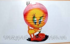 Підвісний паперовий ліхтар -лампіон Курча, фото 1