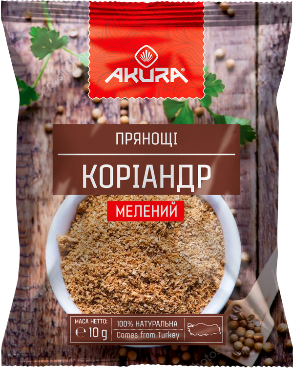 Пряність "Коріандр" (мелений) ТМ "AKURA"