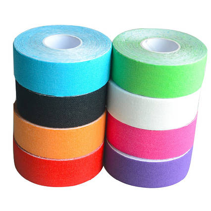 Кінезіотейп Kinesiology Tape 2,5 см х 5 м, фото 1