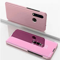 Чохол-книжка Mirror для Oppo A31 2020 дзеркальний рожевий