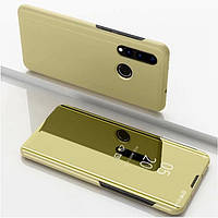 Чохол-книжка Mirror для Oppo A31 2020 дзеркальний золотий