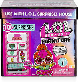 Меблі для ляльки LОЛ Сюрприз Леді Неон — LOL Surprise Furniture Neon Q.T. 561743