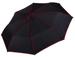 Чорна парасолька з червоною окантовкою Pierre Cardin (повний автомат) арт. 82438