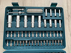 Набір ключів, головок, інструментів Euro Craft — 108 шт., фото 3