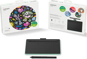 Графический планшет Wacom Intuos S Bluetooth Pistachio (CTL-4100WLE-N), фото 2