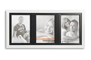 Фотоколаж-доміно "Velista" 10х15см №15Н-015V 3в1 біло-чорн.