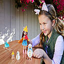 Набір Enchantimals Ліпимо Сніговика і лялька Шарлотта Білка на санках GNP16, фото 9