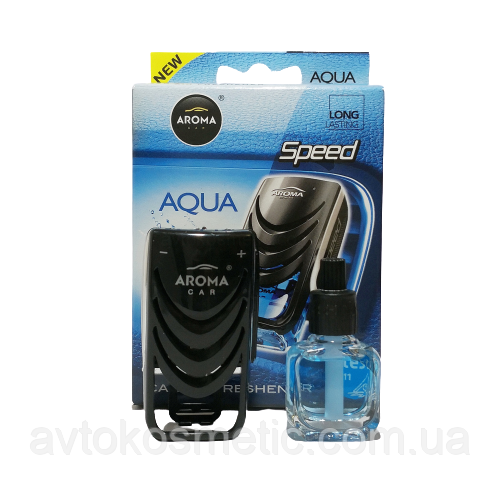 Ароматизатор на обдування в машину Aroma Car Speed Aqua Уцінка!, фото 1