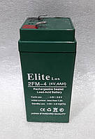 Аккумуляторы свинцово кислотные Elite lux 4v4a
