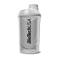 Шейкер BioTech Shaker Wave White 600 мл белый Топ продаж