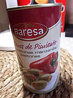 Оливки,фаршені солодким перцем (Baresa) 350 г