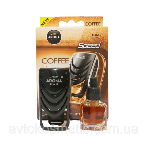 Ароматизатор на обдування в машину Уцінка! Aroma Speed Coffee Уцінка!, фото 1