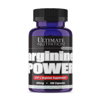 Амінокислота Ultimate Arginine Power 100 кап, фото 3