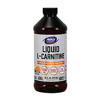 Л-карнітин NOW L-Carnitine Liquid 1000 mg 473 мл Засіб для зниження ваги та схуднення для жінок та чоловіків, фото 2
