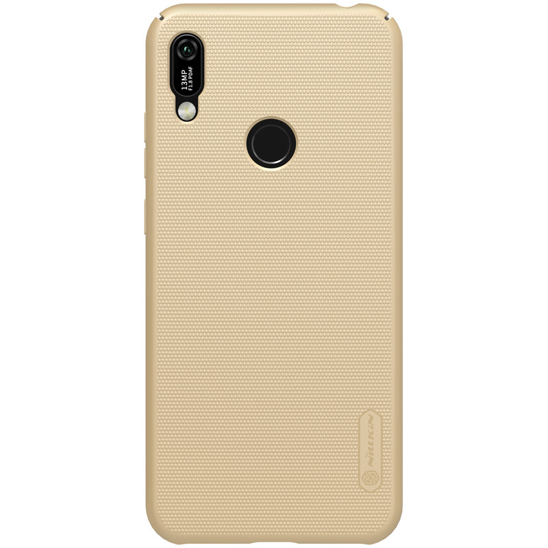 Nillkin Huawei Y6 (2019) Super Frosted Shield Gold Чохол Накладка Бампер