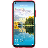 Nillkin Huawei P40 Lite/ Nova 7/ Nova 6SE Super Frosted Shield Red Чохол Накладка Бампер, фото 3