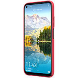 Nillkin Huawei P40 Lite/ Nova 7/ Nova 6SE Super Frosted Shield Red Чохол Накладка Бампер, фото 4