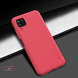 Nillkin Huawei P40 Lite/ Nova 7/ Nova 6SE Super Frosted Shield Red Чохол Накладка Бампер, фото 5