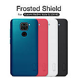 Nillkin Xiaomi Redmi Note 9/ 10X 4G Super Frosted Shield Black Чохол Накладка Бампер, фото 7
