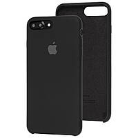 Чехол Silicone Case для Apple iPhone 7 Plus / 8 Plus Black