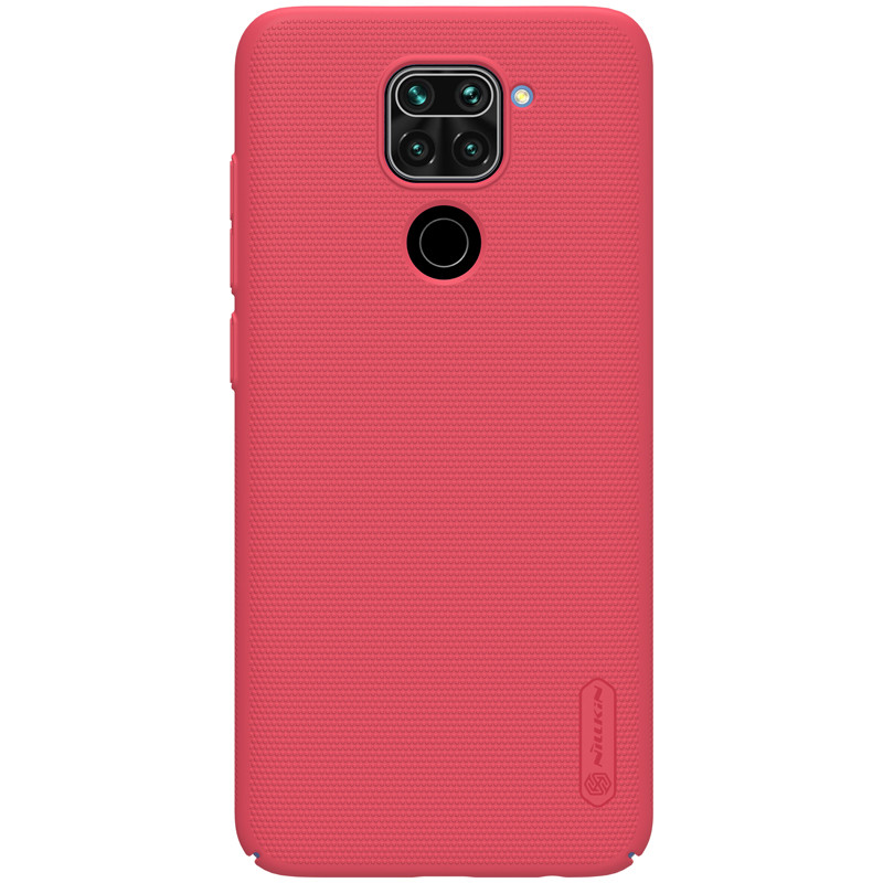 Nillkin Xiaomi Redmi Note 9/ 10X 4G Super Frosted Shield Red Чохол Накладка Бампер