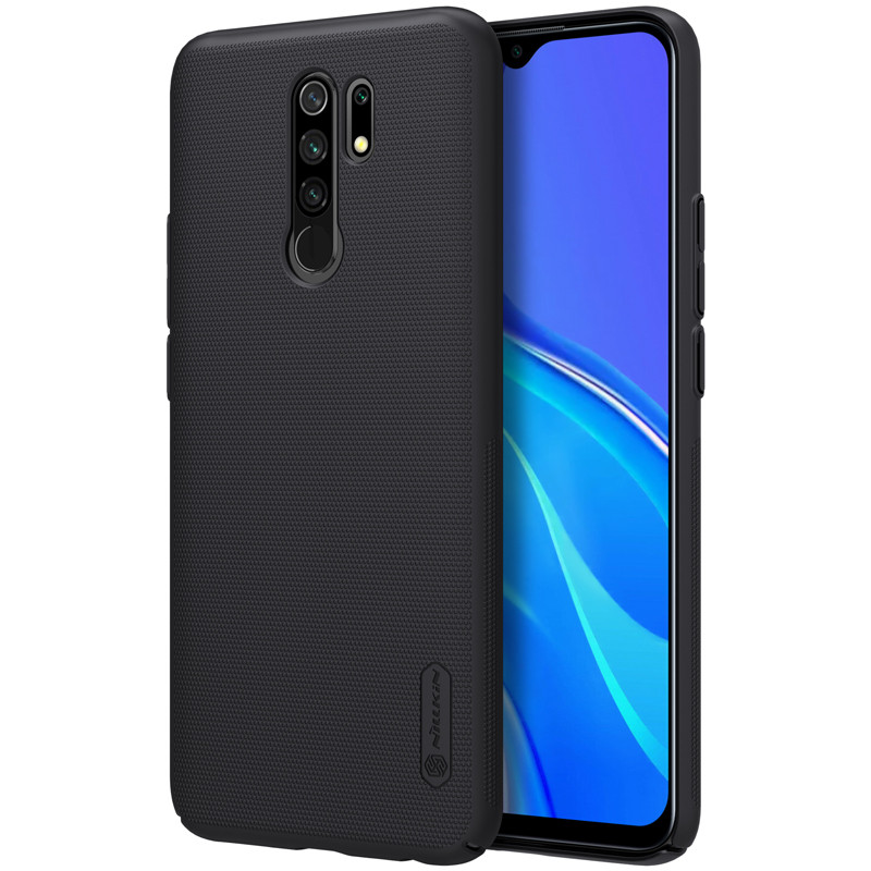 Nillkin Xiaomi Redmi 9 Super Frosted Shield Black Чохол Накладка Бампер