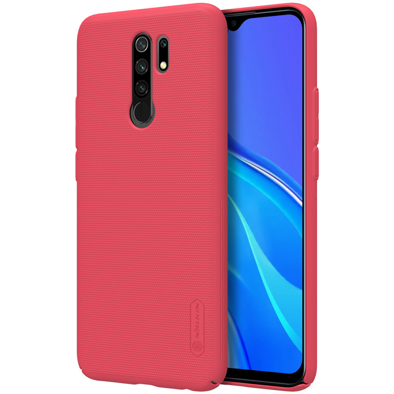 Nillkin Xiaomi Redmi 9 Super Frosted Shield Red Чохол Накладка Бампер
