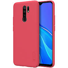 Nillkin Xiaomi Redmi 9 Super Frosted Shield Red Чохол Накладка Бампер