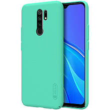 Nillkin Xiaomi Redmi 9 Super Frosted Shield Mint Green Чохол Накладка Бампер