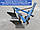 Плуг навісний для міні-трактора ПНУ-2х25, шириною захвату корпусів 50 см. Відмінна якість, низька ціна., фото 2