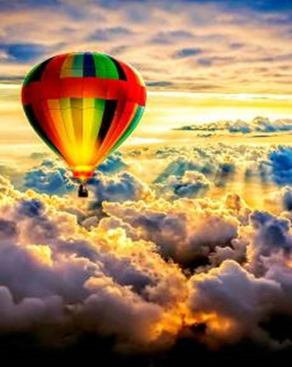 Алмазна мозаїка картини за номерами зі стразами на підрамнику Дзеркальна заплаву 40*50 см, фото 1