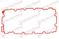 Прокладка маслянного картера ГАЗ 3302 (Cummins 2.8 дв) (силикон красный) ПТП