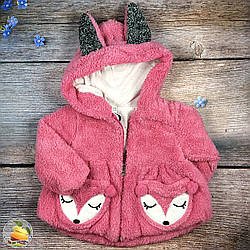 Дитяча шубка з вушками Розмір: 1,2,3,4 року (20648-3)