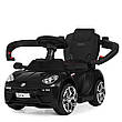 Дитячий електромобіль-толокар 2в1 Porshe M 3591L-2 Black (музика, світло, мотор 25W, акум.6V5AH), фото 7