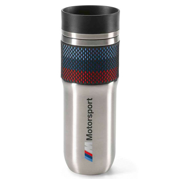 Оригінальна термокружка BMW M Motorsport Thermal Mug, Silver / Black (80235A0A719)