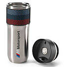 Оригінальна термокружка BMW M Motorsport Thermal Mug, Silver / Black (80235A0A719), фото 2