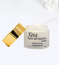 Антивіковий крем для обличчя з гіалуроновою кислотою і ДМАЕ Face Antiaging Cream XTRA SIMILDIET 50 мл