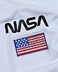 Світшот чоловічий білий NASA No5 патч, рис на рукавах WHT XL (Р) 20-522-001-003, фото 3