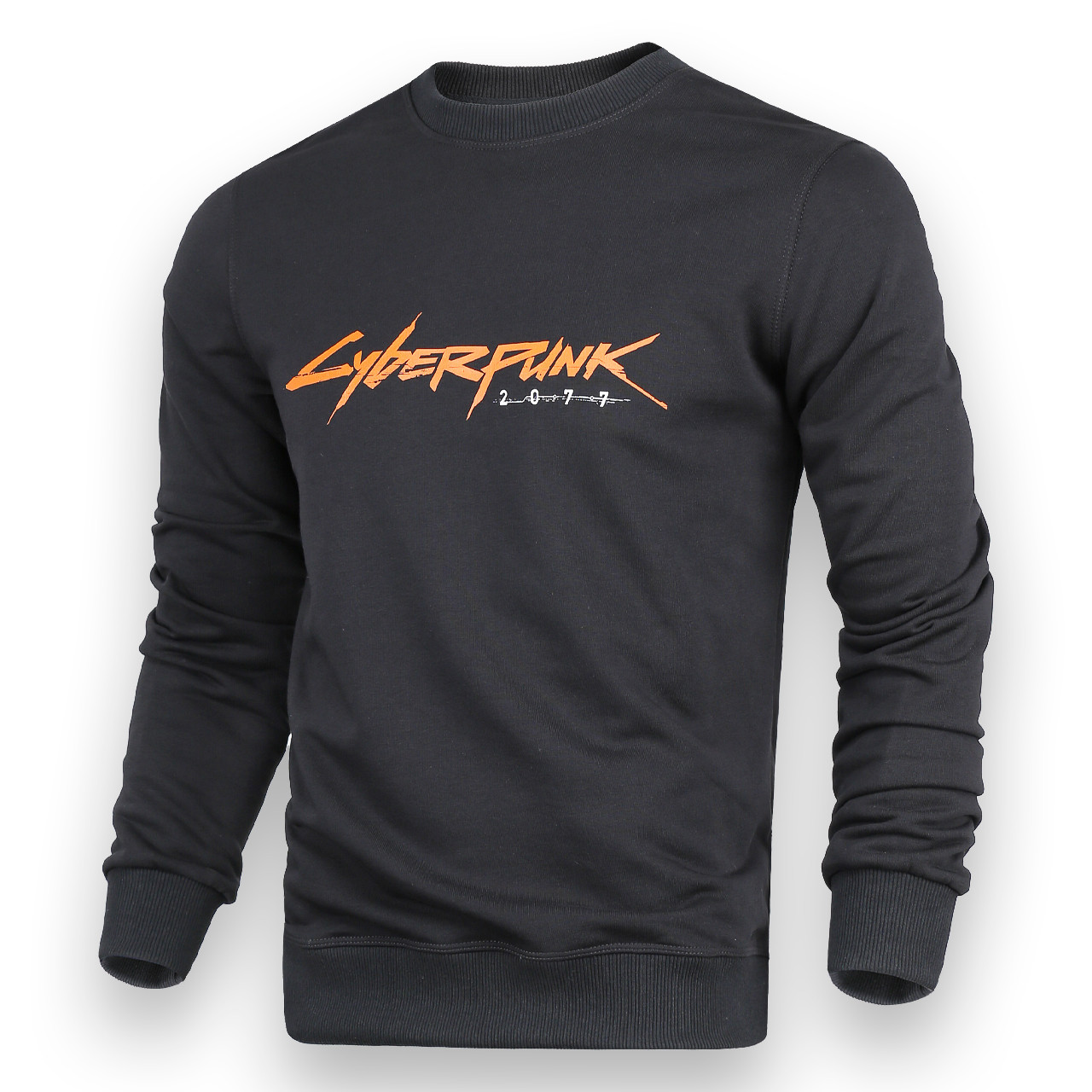 Світшот осінь-зима чорний HOPE з принтом "CYBERPUNK" BLK L(Р) 20-525-003