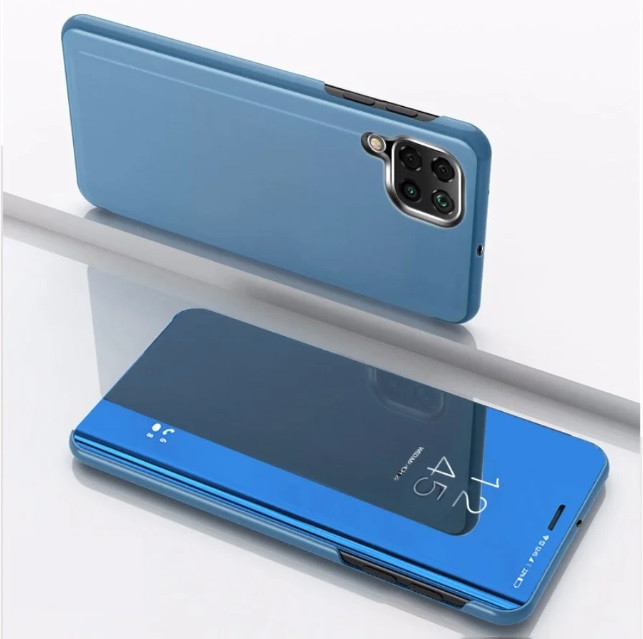 Чохол Mirror для Huawei P40 Lite книжка Дзеркальна синій