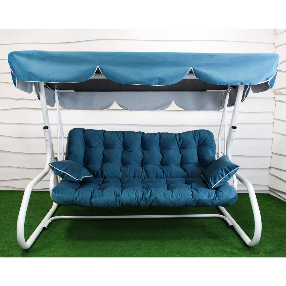 Гойдалки садові GreenGard Санторіні Гойдалка з відкидною спинкою без москітної сітки, фото 1