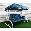 Гойдалки садові GreenGard Санторіні Гойдалка з відкидною спинкою без москітної сітки, фото 2